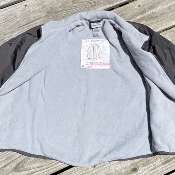 Champion 3-In-1 Wind Water Resistant Jacket w/Fleece Lining Youth M (7-8) - Picture 7 of 14